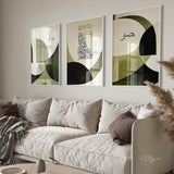Lot de 3 Affiches Islamiques – Sabr, Salam & Sourate Al-Ikhlas