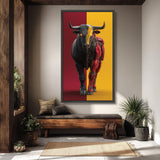 Art Futuriste Taureau