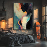 Art Mural Femme Abstraite