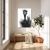 Visage Abstrait Surpris