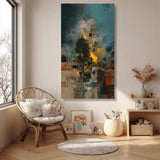 Art Mural Urbain Abstrait