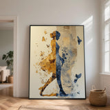 Art Mural Silhouette Féminine