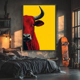 Portrait de Taureau Rouge