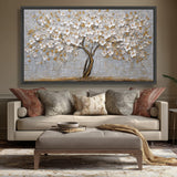 Arbre Fleurs Blanches