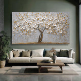 Arbre Fleurs Blanches