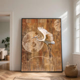 Grue Majestueuse en Vol