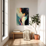 Art Mural Femme Abstraite