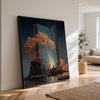 Art sur Toile Portail de Livre Enchanté