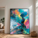 Art Afro Abstrait Coloré