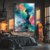 Art Afro Abstrait Coloré