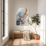 Toile Fleurs Style Abstrait