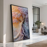 Décor Mural Arbre Abstrait Poétique