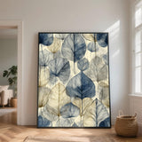 Feuilles Botaniques Bleu & Or