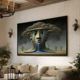 Arbre Visage Surréaliste